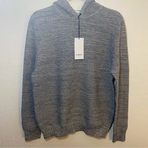 Men’s Gray Goodfellow & Co Hooded Sweatshirt Hoodie Size Medium Athletic Hoodie